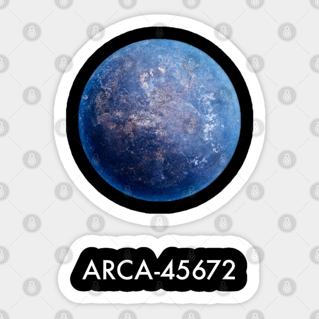 Arca-45672 Logo Sticker by cscherz